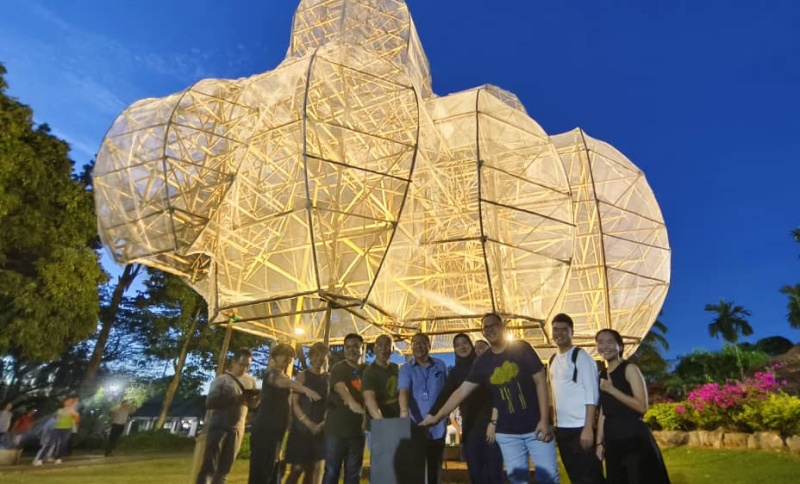 MBKS unveils unique bamboo Cloud Pavilion