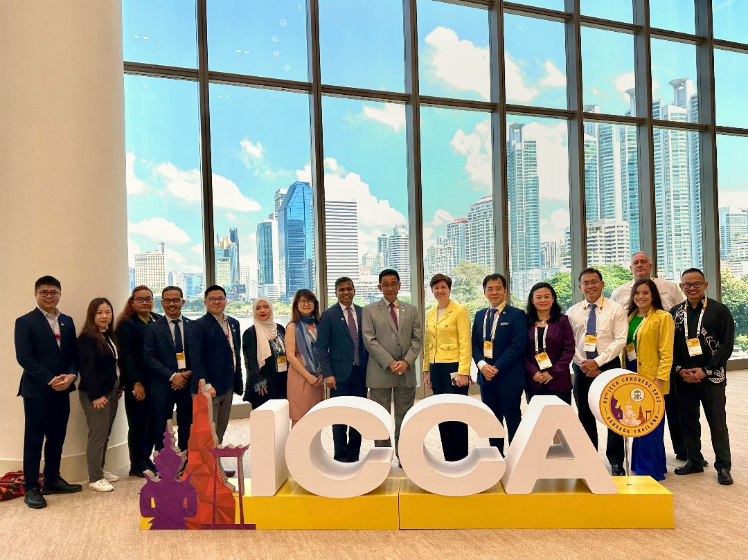 Sarawak Tourism Minister, Deputy SS advocate on business events at 62nd ICCA Congress in Thailand