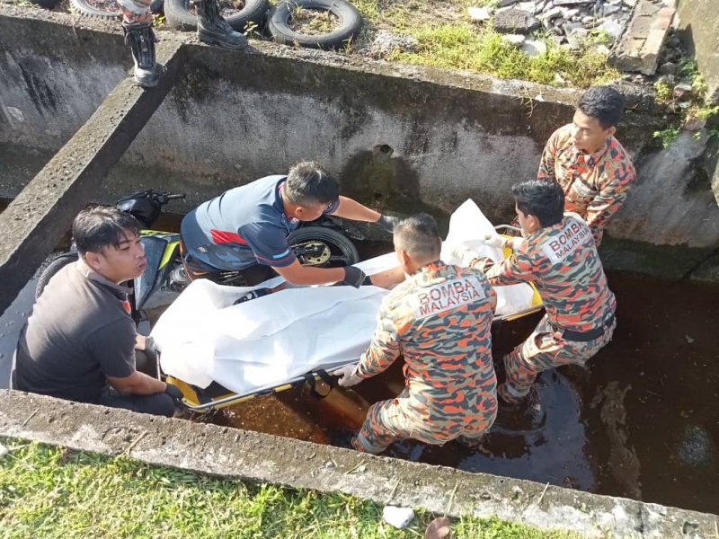 15yo boy found dead in drain along Jalan Kampung Pemindahan, Marudi