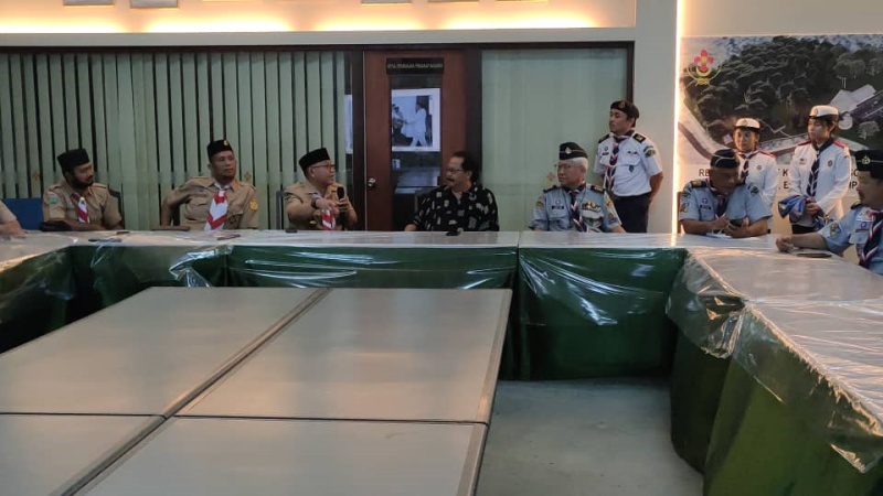 23 from Indonesia’s Scouts movement visit Sarawak Scout Heritage Gallery