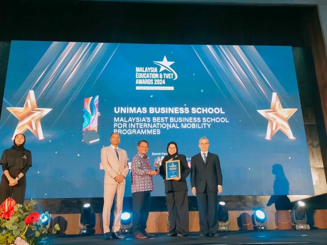 Unimas named Malaysia’s Best in Int’l Mobility Programmes at Malaysian Education & TVET Awards 2024