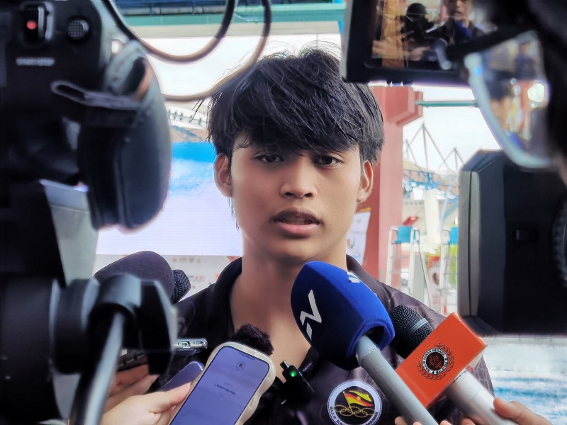 Sarawak diver Enrique Harold wins first individual gold at Sukma 2024, but aims higher