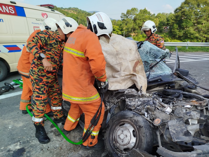 60yo man severely injured in road accident along Jalan Tatau-Bintulu