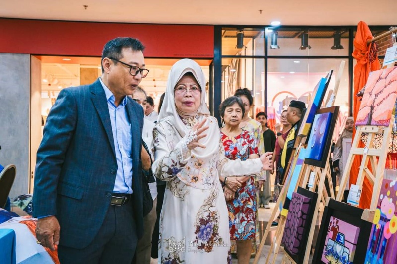 Gifted Art Exhibition celebrates talents of 13 special young artists at Plaza Merdeka