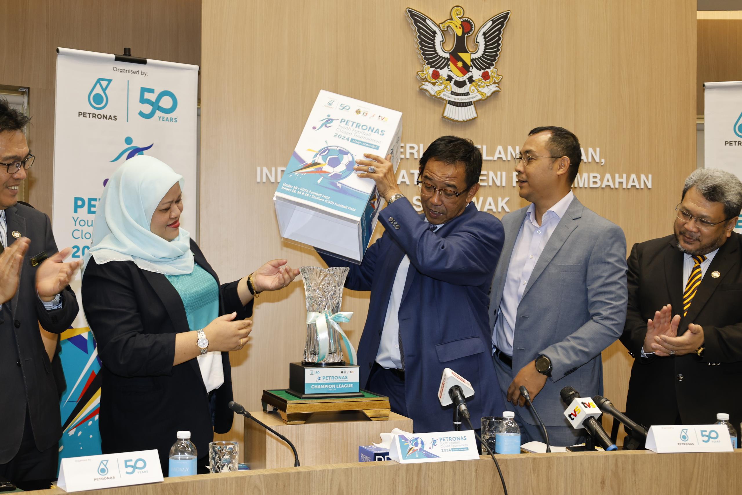 PETRONAS Youth Football Closed Tournament 2024 taking place from Sept 14-Nov 16