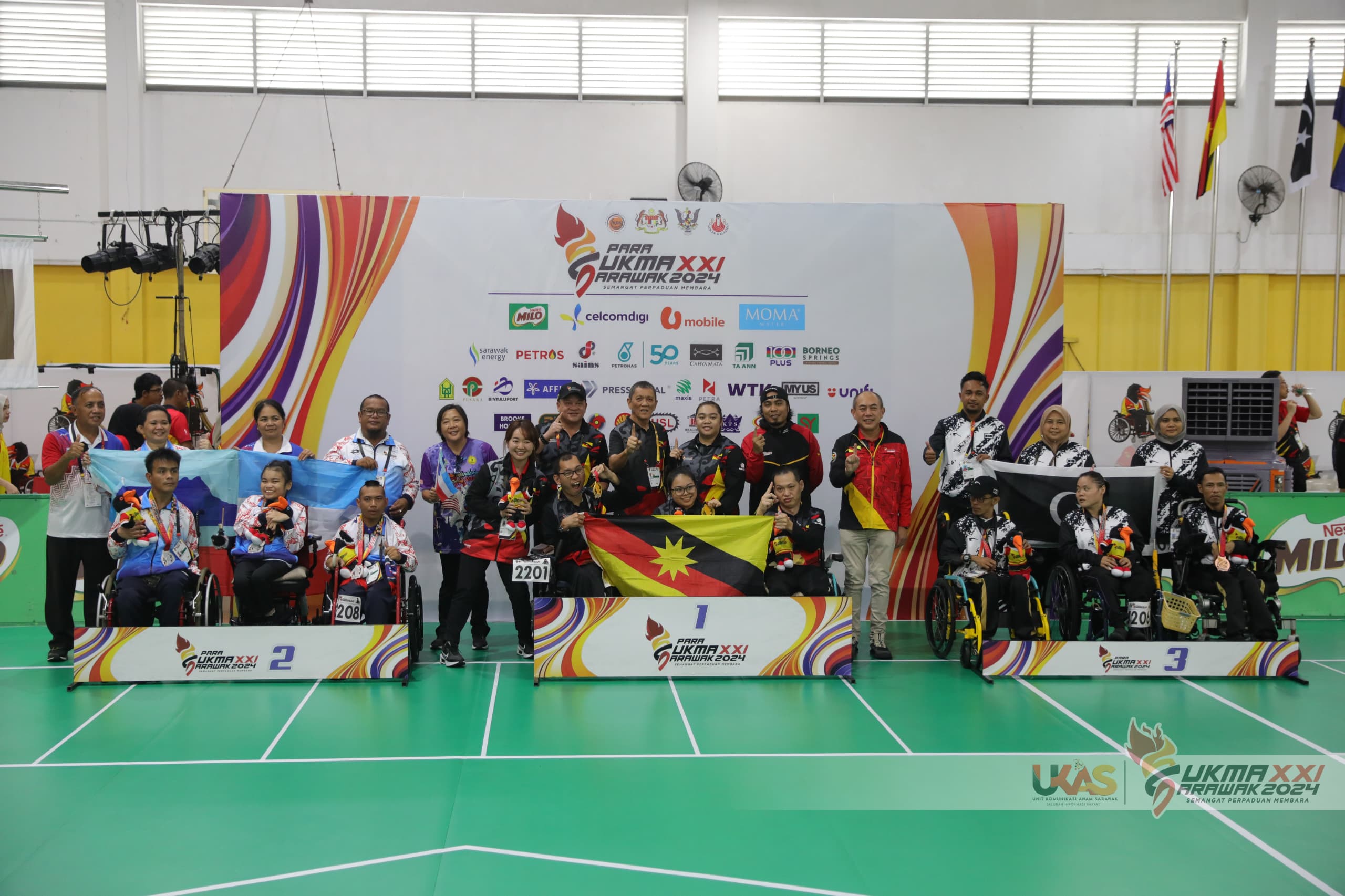 Para Sukma 2024: Sarawak’s boccia trio wins 3rd gold, contingent ends campaign in 1st place
