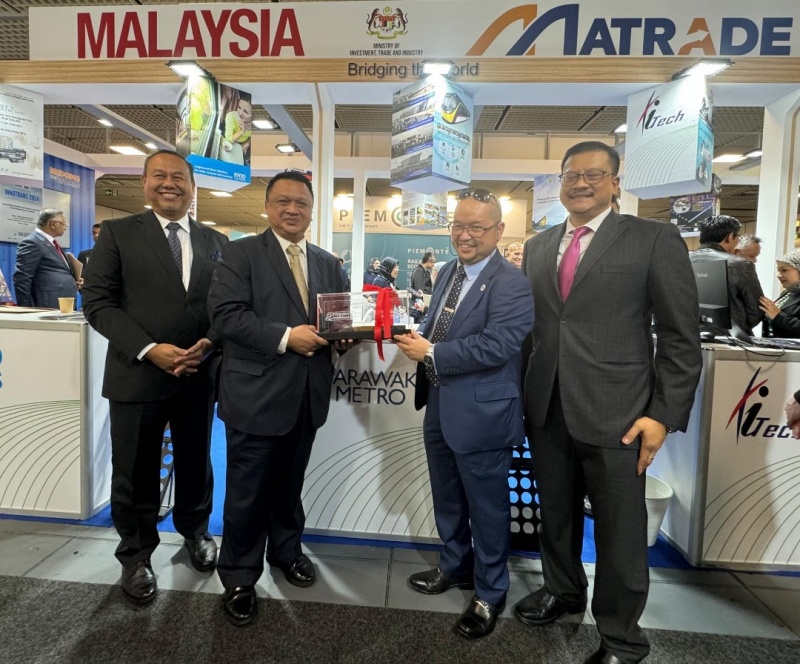 Sarawak Metro participation at InnoTrans 2024 in Germany opens opportunities on potential advisory, consultancy services