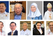 Governor’s wife Fauziah, late Tun Jugah’s son Linggi awarded honorary title of “Datuk Patinggi”