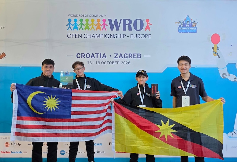 Sarawak duo Matthew, Timothy Cheong win 2nd Place at World Robot Olympiad 2026 in Croatia