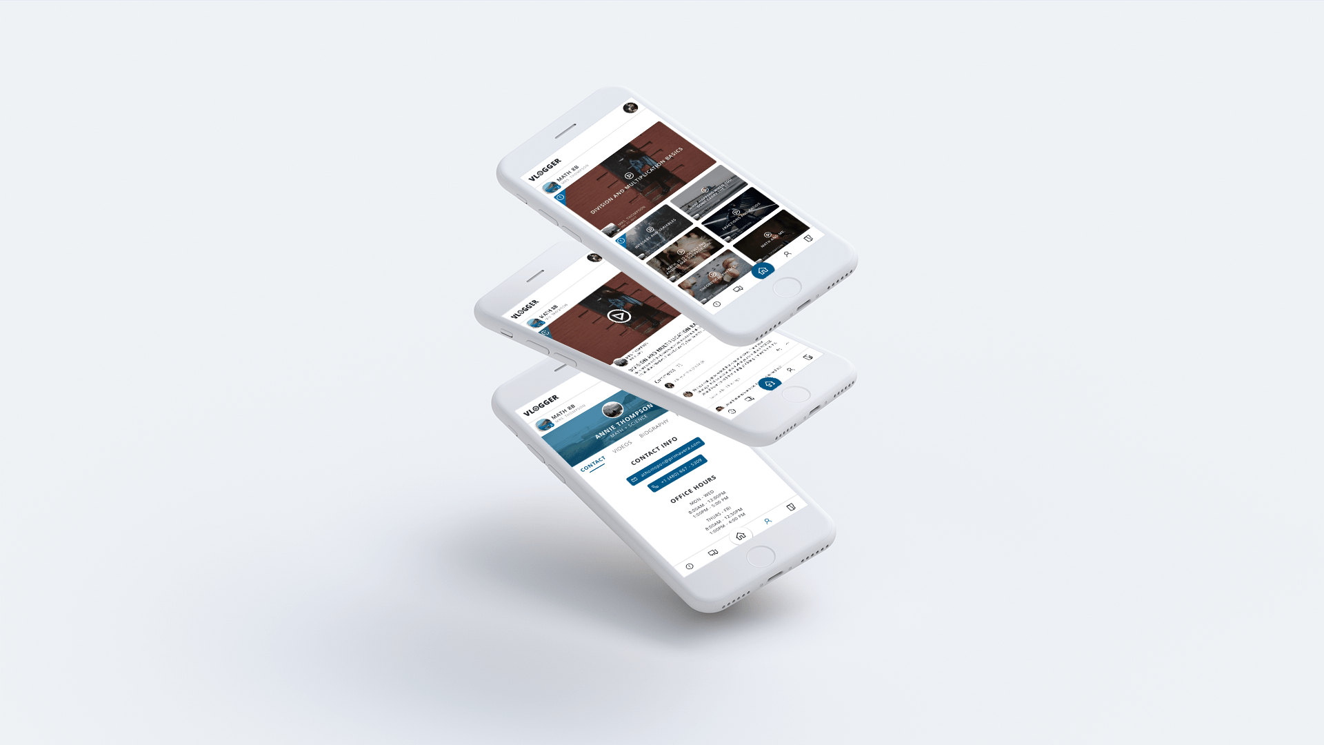 Vlogger teacher info