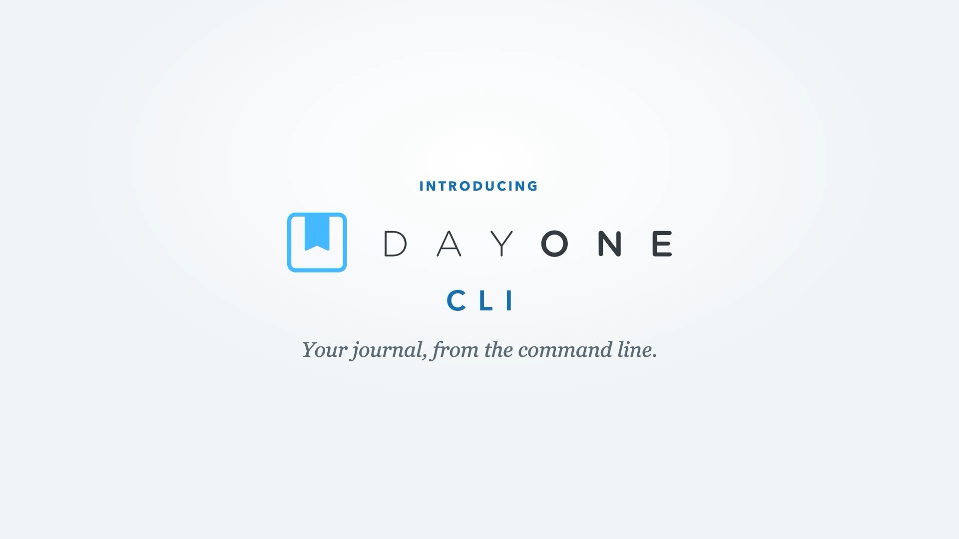 Introducing Day One CLI