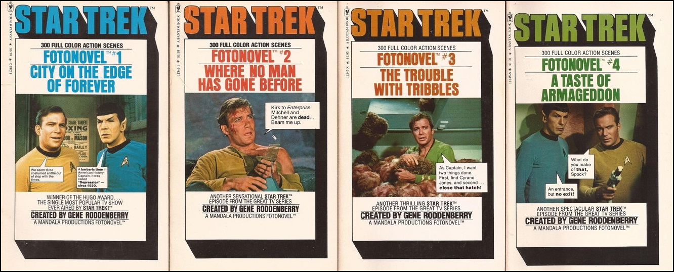 Tuesday Trekkin': the Star Trek “Fotonovels.” – The Fog of Ward.