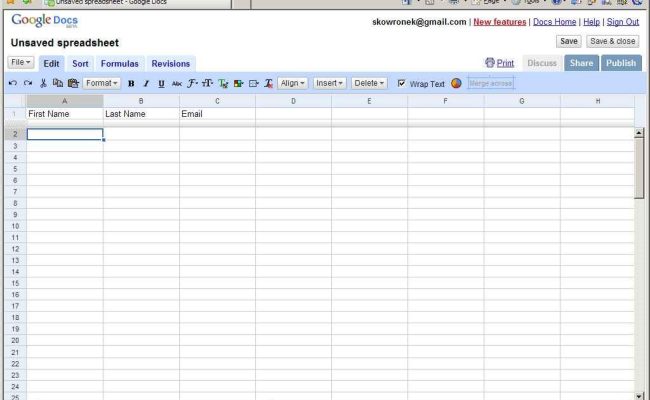 Create A Google Spreadsheet Form — Db-excel.com