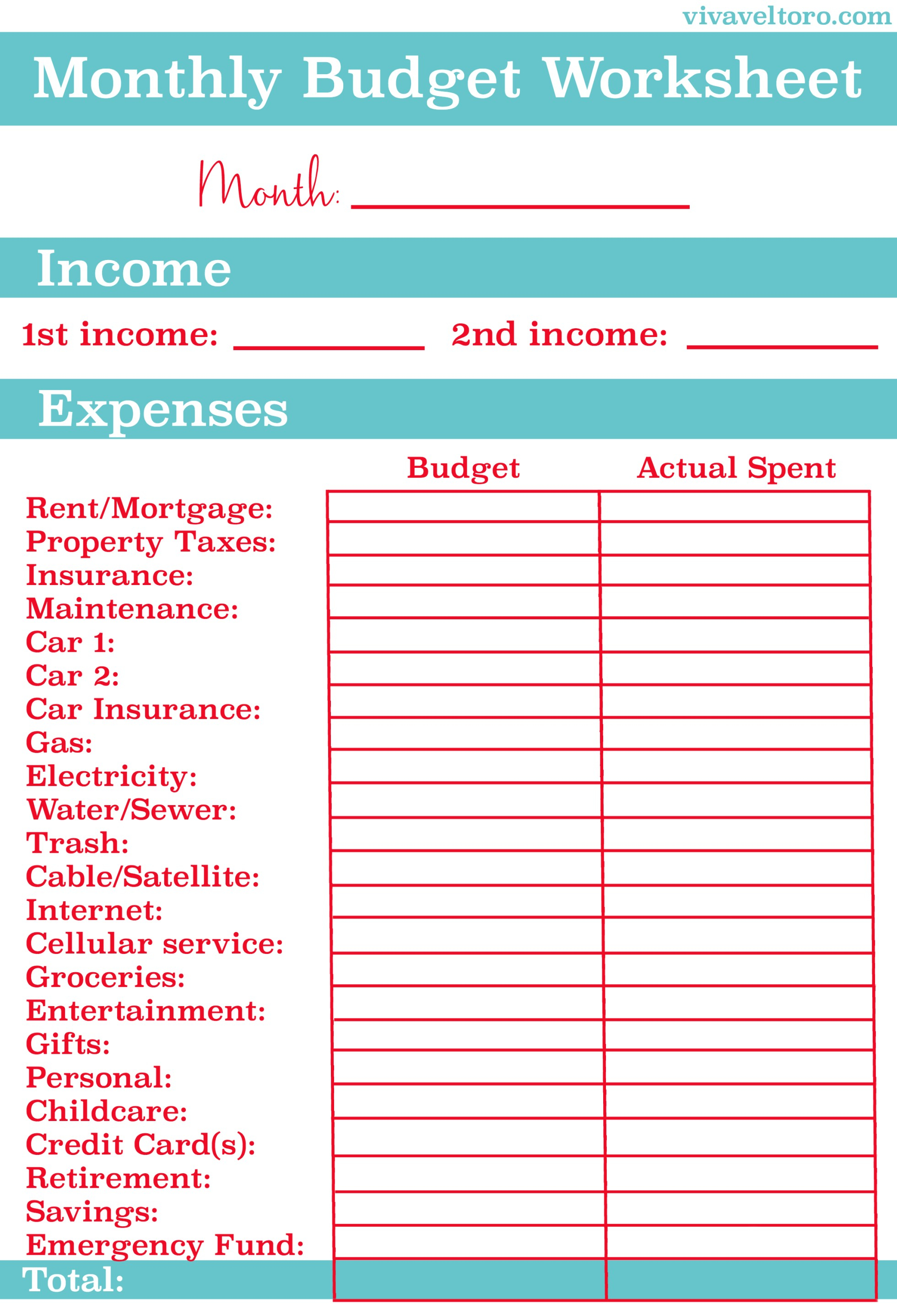 monthly budget planner excel free download example of spreadshee