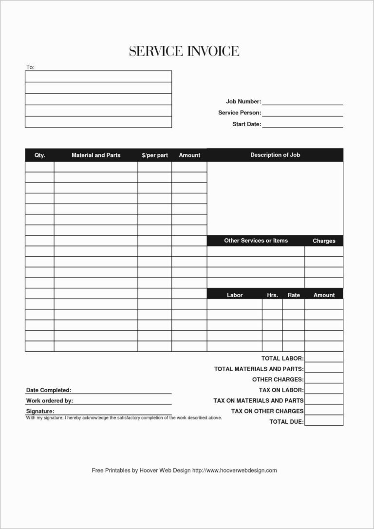 Free handyman invoice template handyman invoice template along with intended for handyman