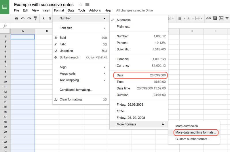 Formulas How To Fill A Column With Sequential Dates In Google Sheets - Best Sunset Illustrations in 4K