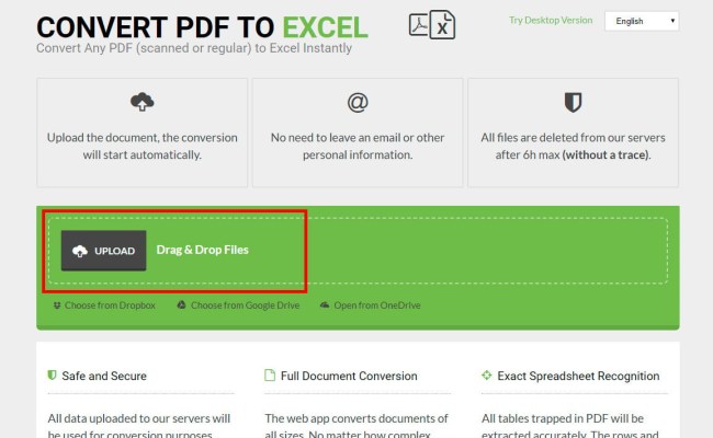 Convert Scanned Pdf To Excel Spreadsheet In How To Convert A Pdf File ...