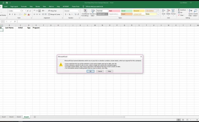 Create Form From Excel Spreadsheet Throughout Excel Data Entry Form ...