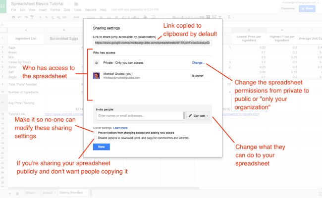 How To Prepare A Spreadsheet With Google Sheets 101: The Beginner's ...