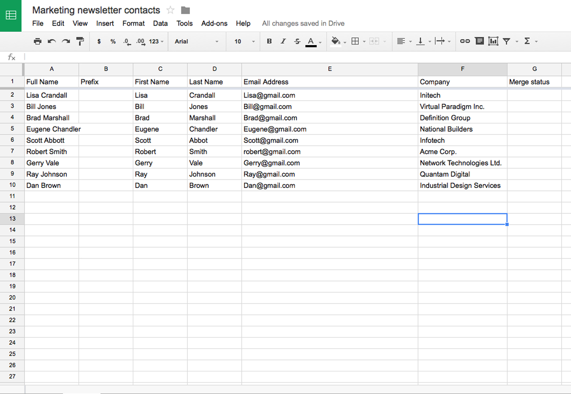 How to send a mass email from excel spreadsheet — db-excel.com