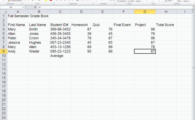 Microsoft Spreadsheet Tutorial Throughout Microsoft Excel Spreadsheet ...