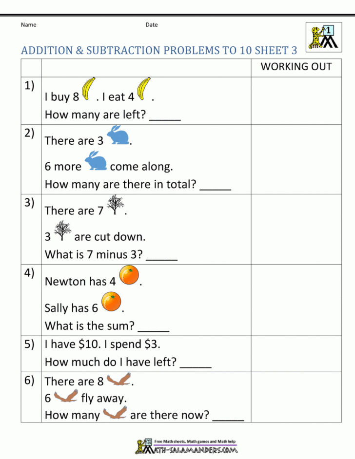 first grade addition and subtraction worksheets db excelcom