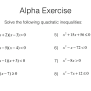 Quadratic Inequalities Worksheet — Db-excel.com