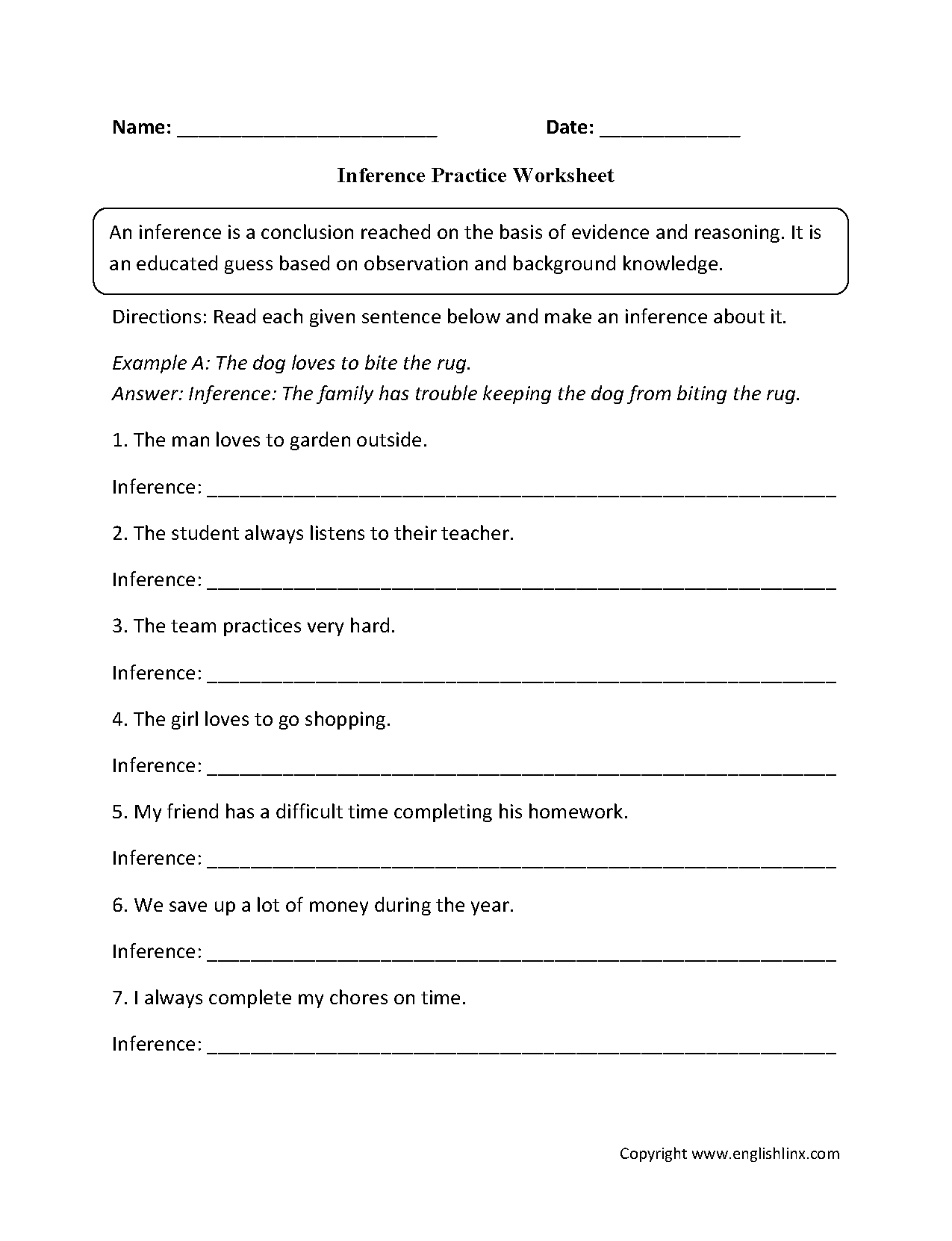 making inference worksheet for grade 2 example worksheet db excelcom