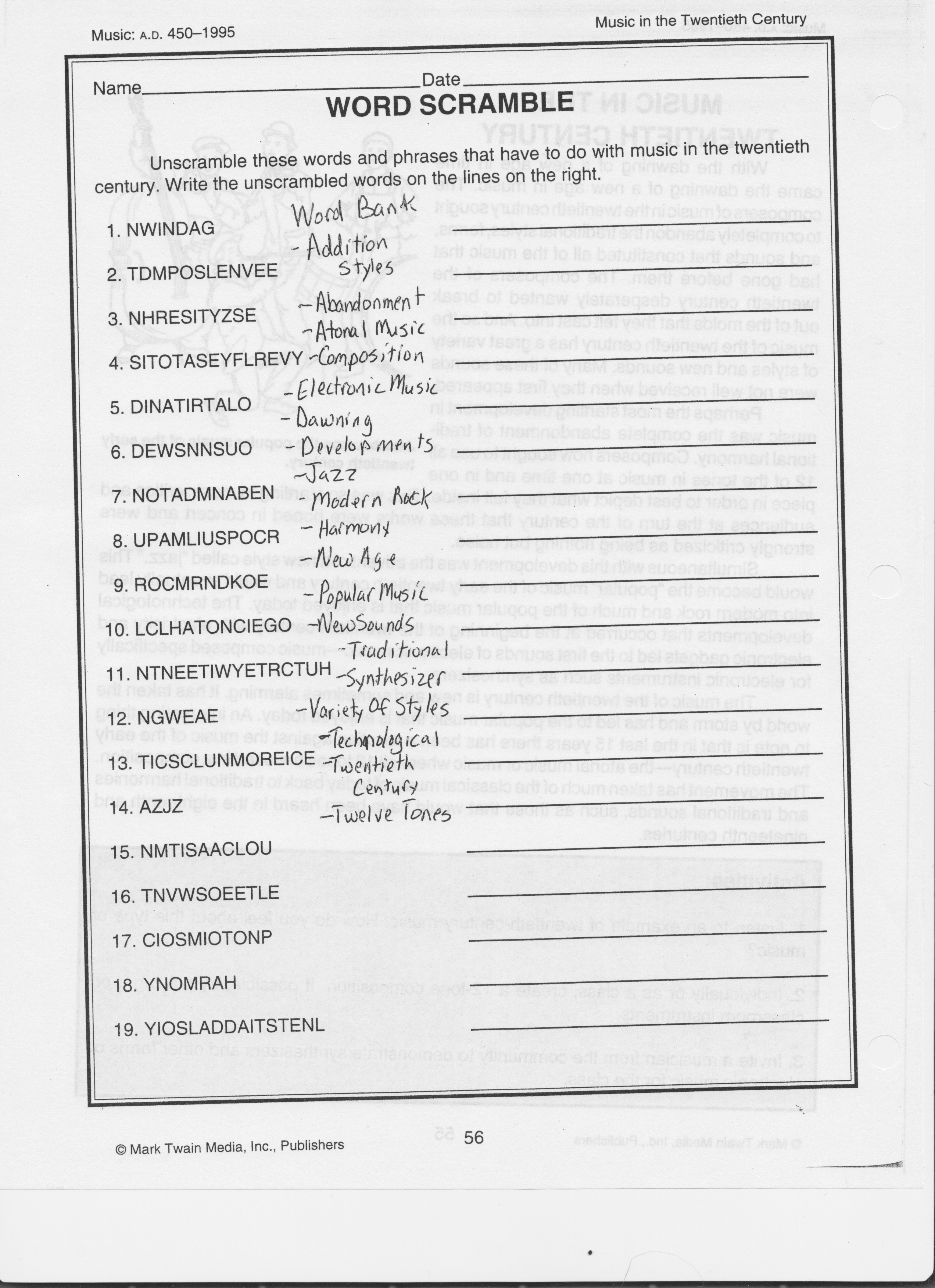 worksheet 14 career alphabet answers db excelcom