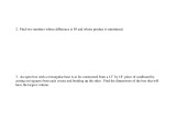 Optimization Ap Calculus Practices Problems Docsity Db Excel