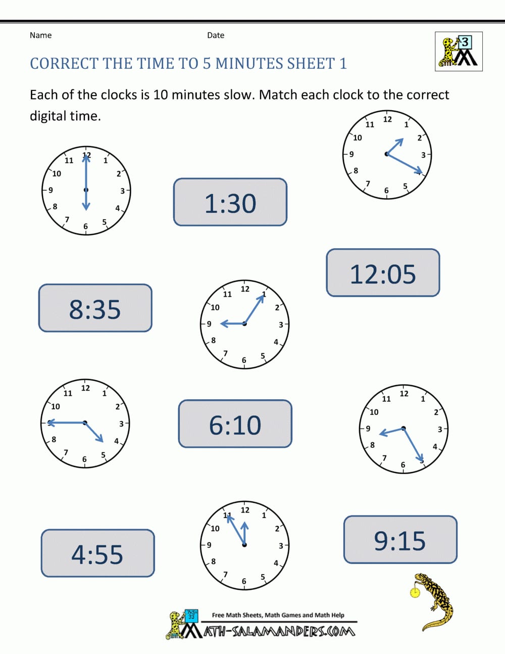 3rd grade time worksheets db excelcom