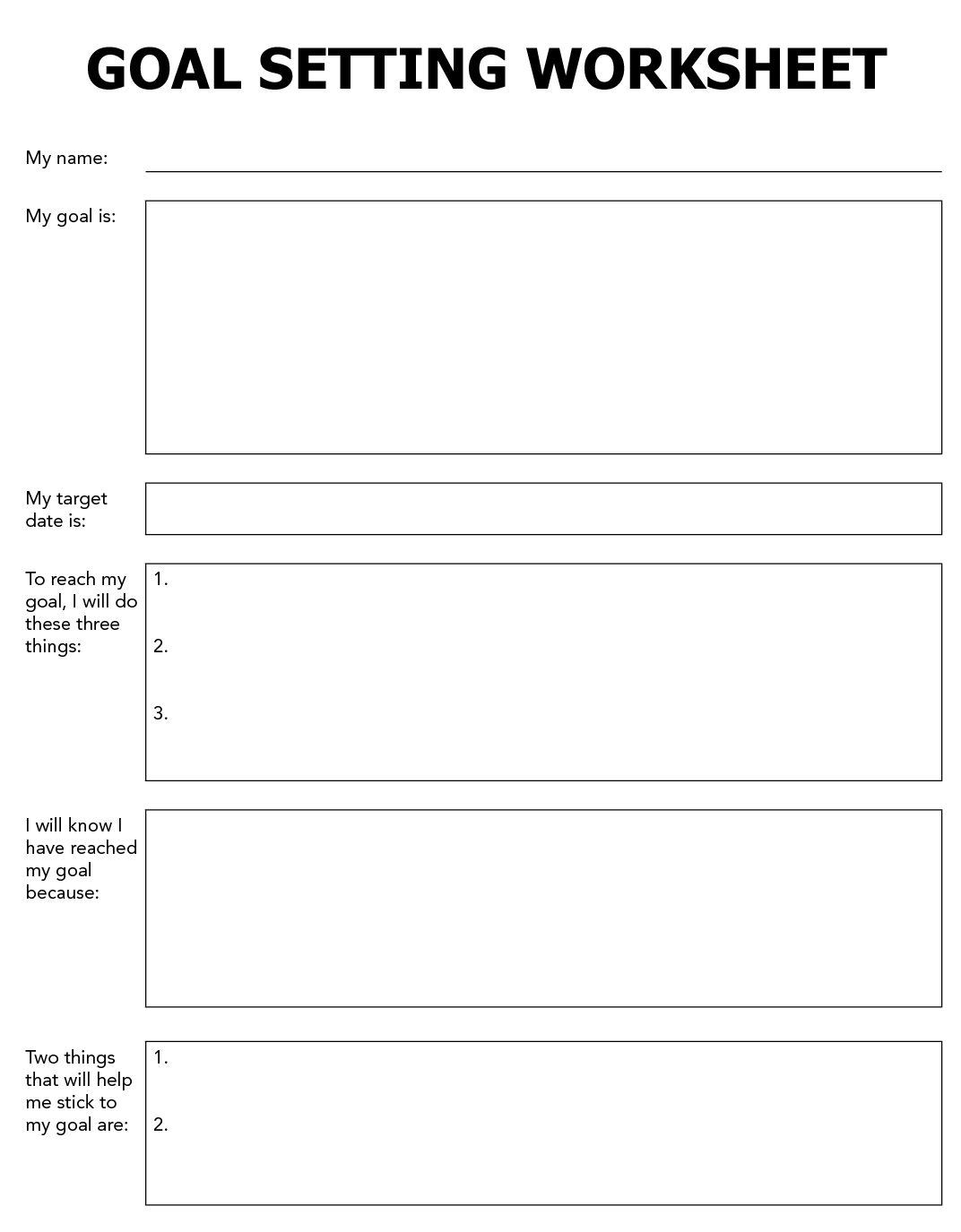 Stress management worksheets pdf — db-excel.com