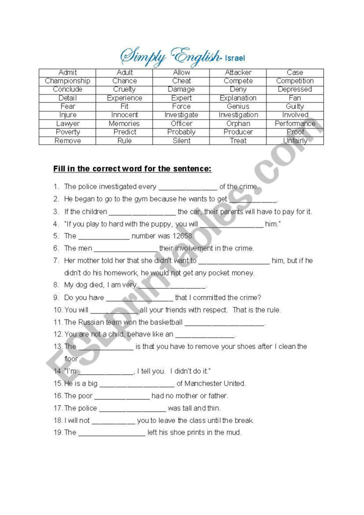 8th grade vocabulary worksheets db excelcom