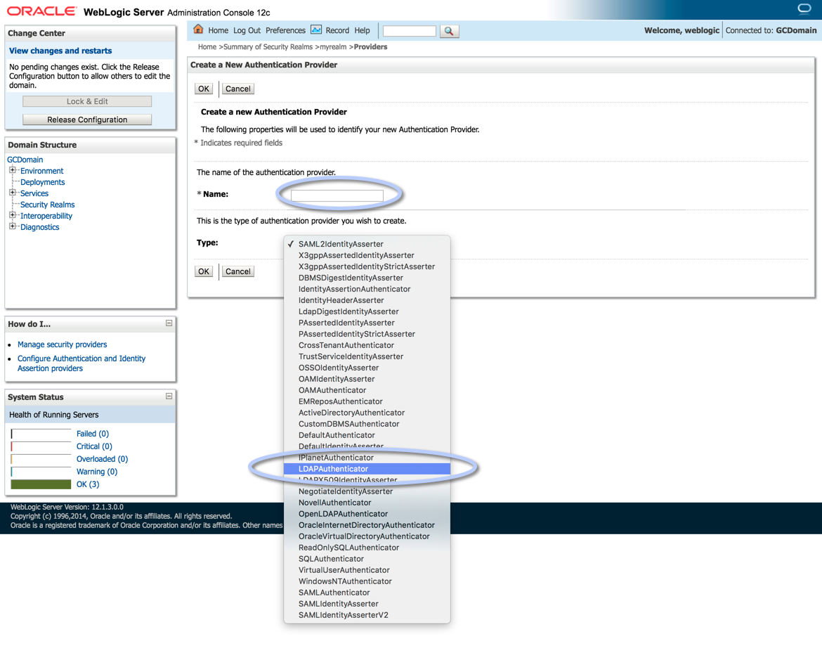 OEM 13c and LDAP Authentication - dbaonTap