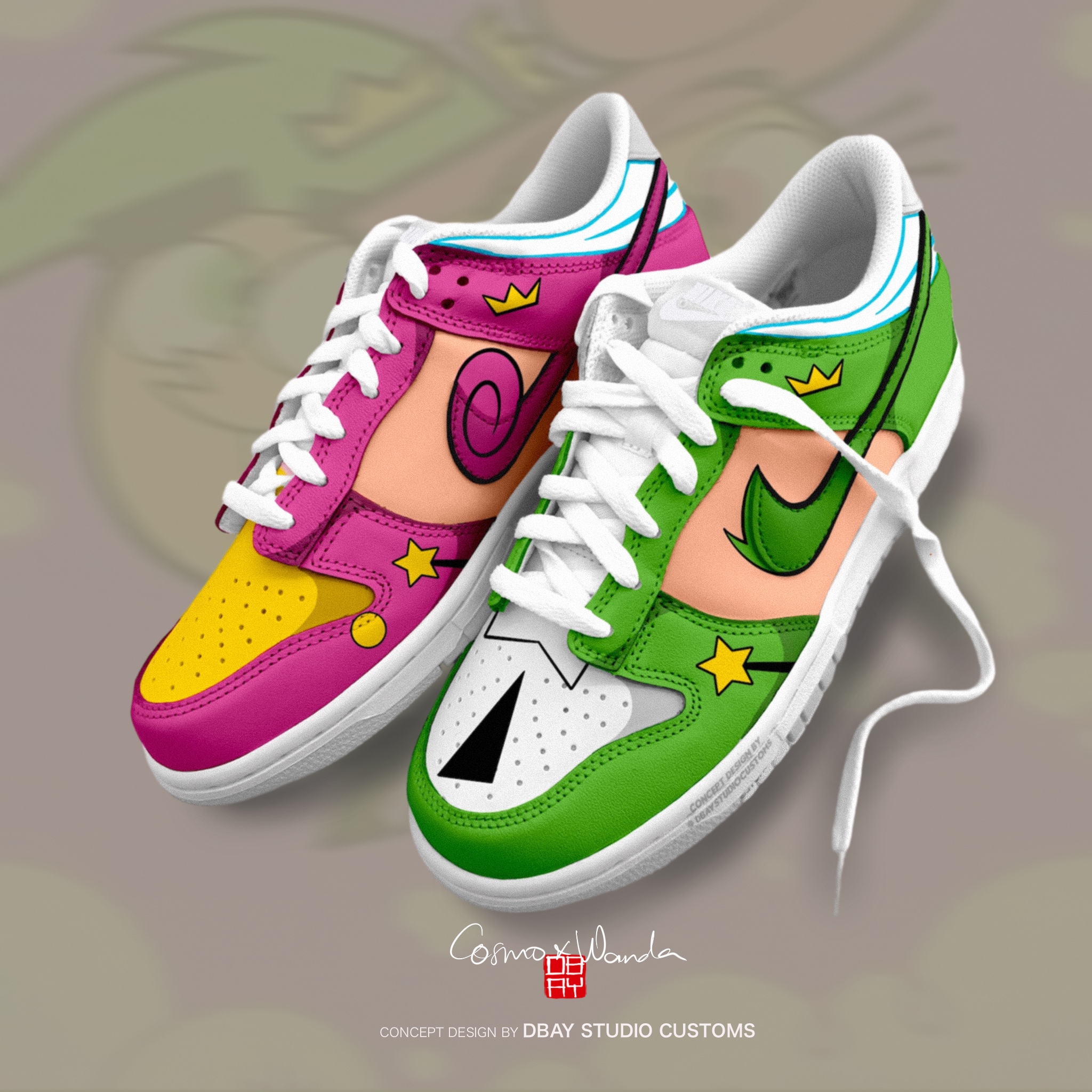 DUNK FRL OPRNTS : COSMO AND WANDA CUSTOM – DBAY STUDIO