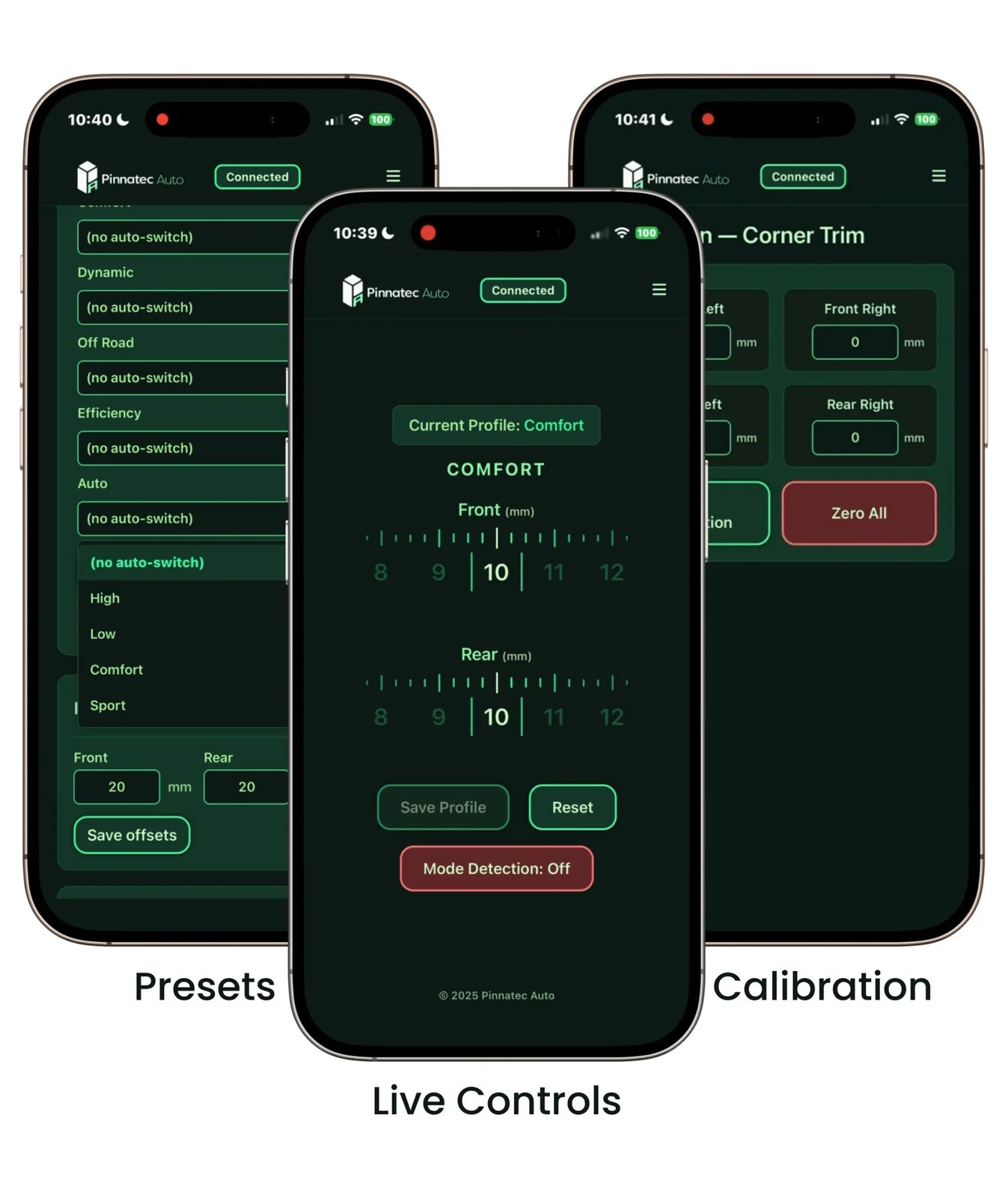 Custom Audi Drive Select Heights with Virtual Link