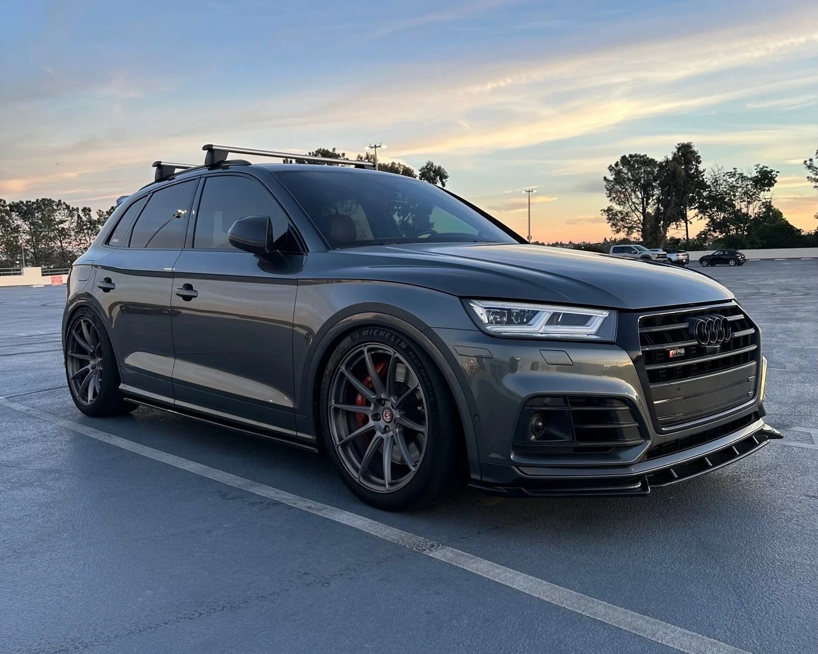 B9/B9.5 Audi SQ5 Lowering on Factory Air Suspension