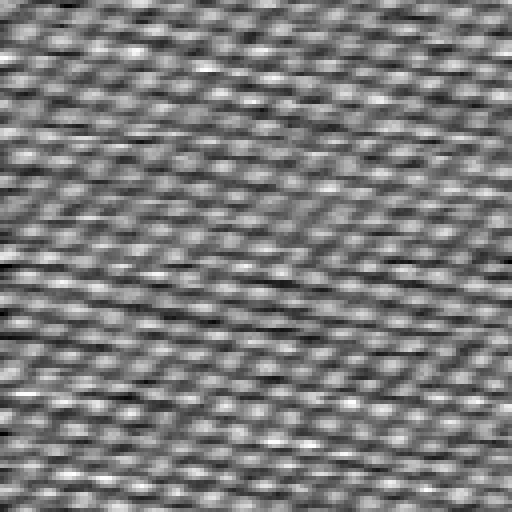 Graphite atoms. Constant current. 50 mV, 1 nA.