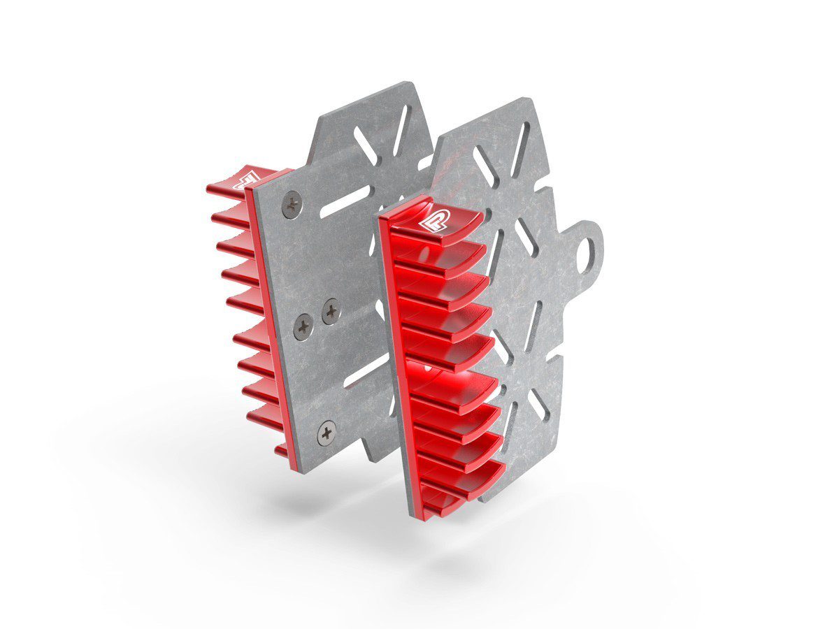 Hypermotard 698/Scrambler Brake Caliper Cooling Fins/Heat Sinks - BPR05 DBK