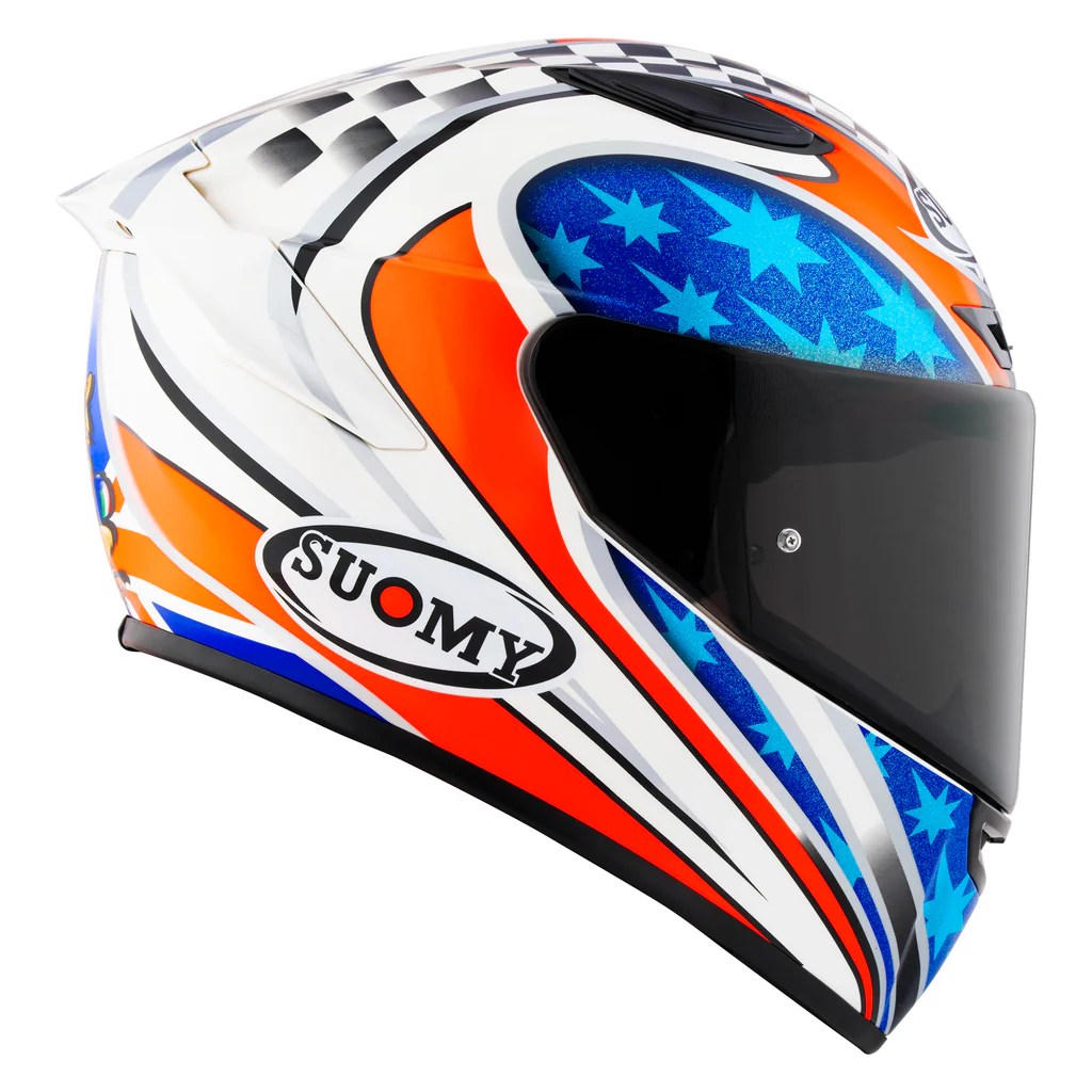 Suomy Track-1 Helmet Troy Bayliss Replica '02