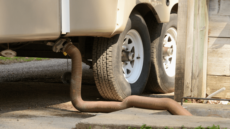 How long should an rv sewer hose be?