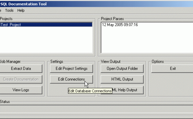 SQL Documentation Tool - DBMS Tools