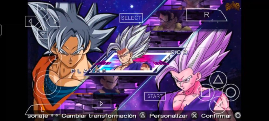 Dragon Ball Super Shin Budokai 2 MOD PPSSPP