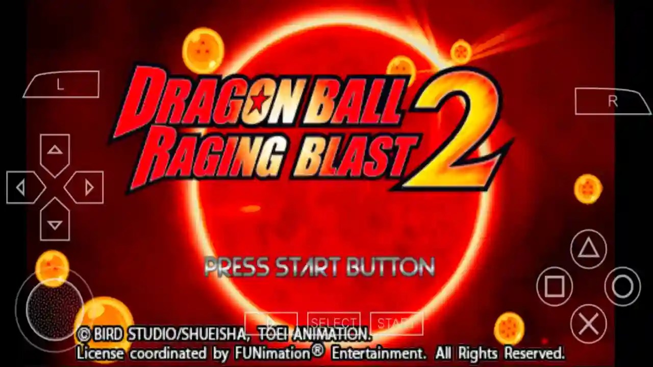 Dragon Ball Raging Blast 2 PPSSPP