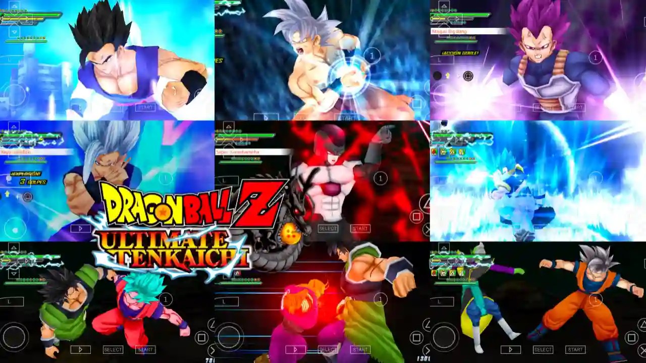 Dragon Ball Ultimate Tenkaichi Tag Team MOD PPSSPP