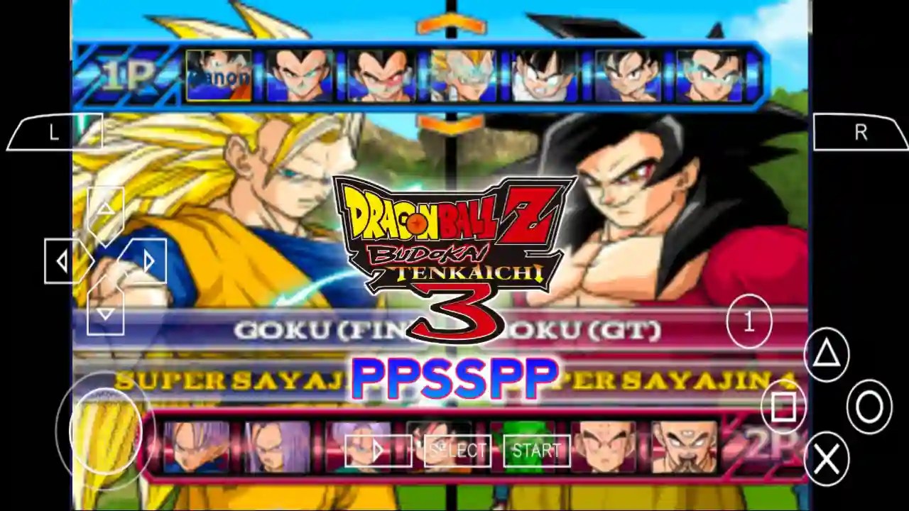 Dragon Ball Z Budokai Tenkaichi 3 PPSSPP