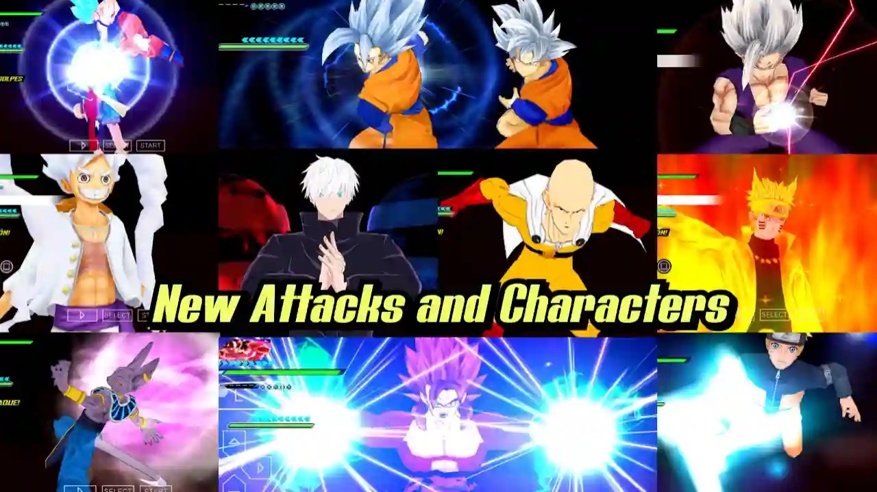 Dragon Ball Z Otaku Edition PPSSPP DBZ TTT MOD
