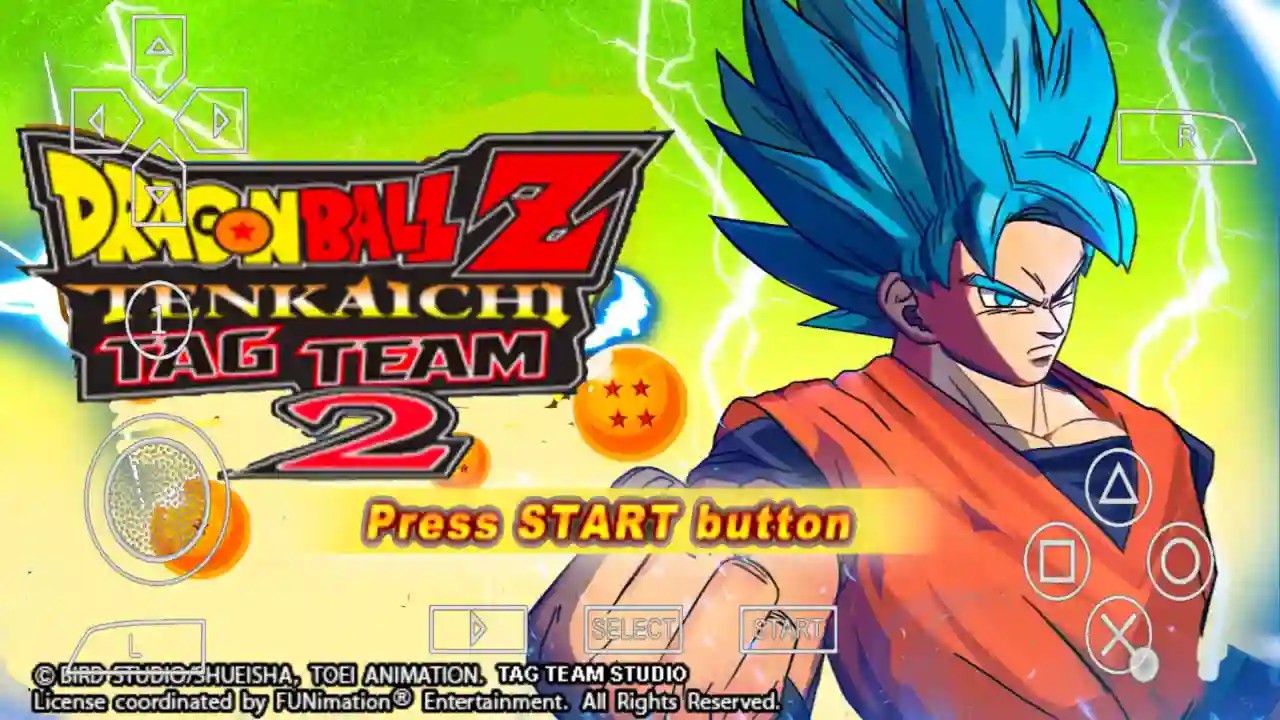 Dragon Ball Z Tenkaichi Tag Team 2 PPSSPP Android