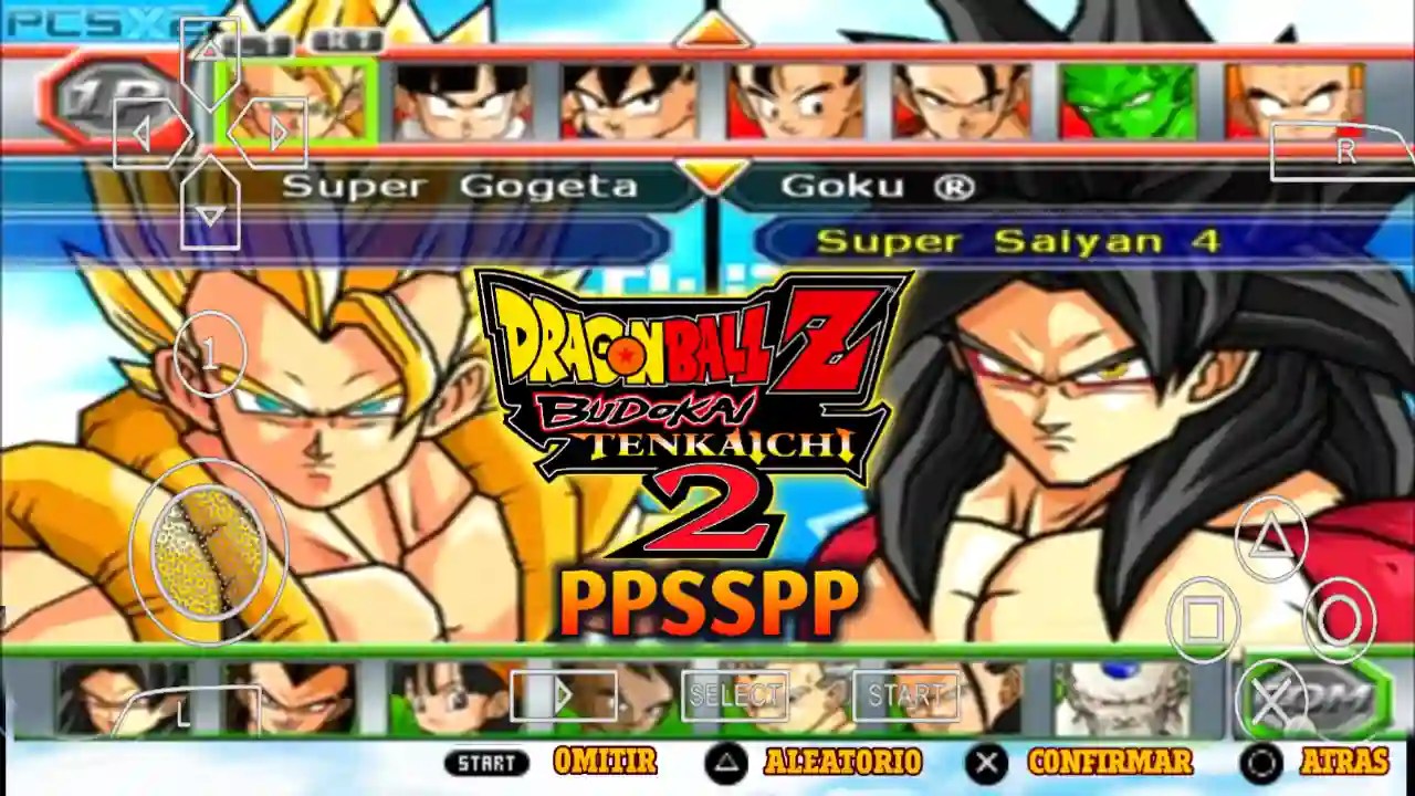 DBZ Budokai Tenkaichi 2 PPSSPP