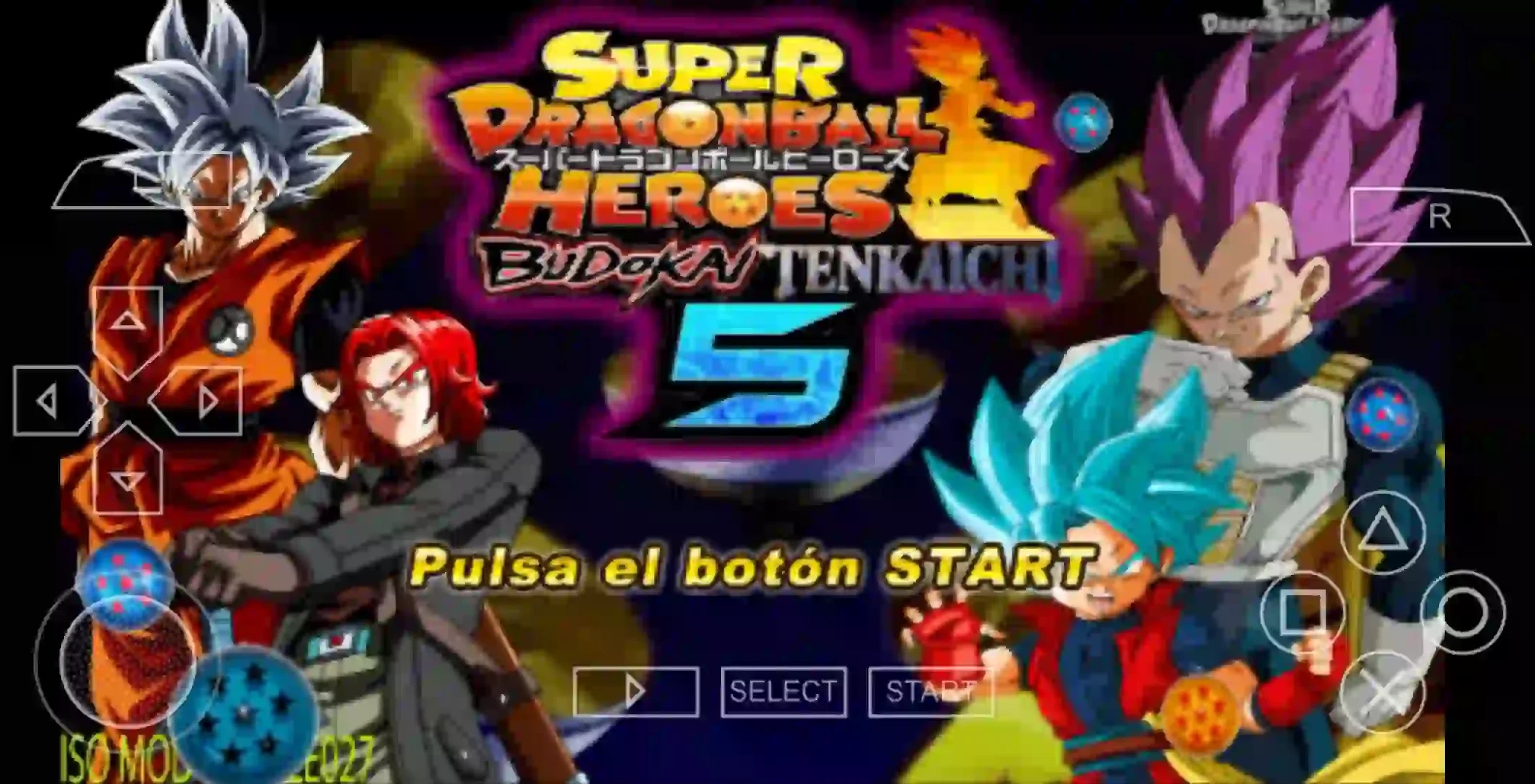 Super Dragon Ball Heroes Budokai Tenkaichi 5 PPSSPP